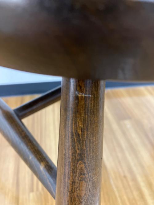 ercol (アーコール) ダイニングチェアー スワンバック クッション付き