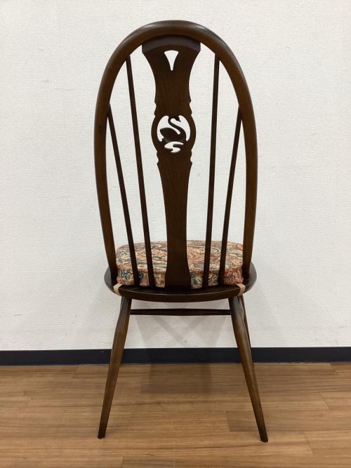 ercol (アーコール) ダイニングチェアー クッション付き  スワンバック