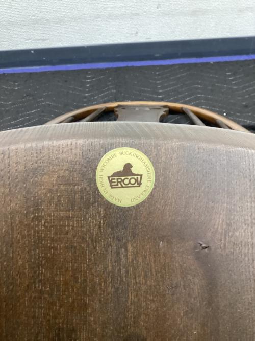 ercol (アーコール) ダイニングチェアー クッション付き  スワンバック