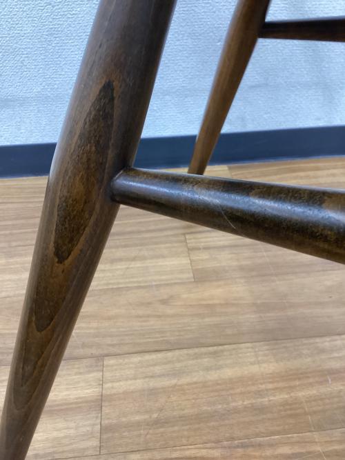 ercol (アーコール) ダイニングチェアー クッション付き  スワンバック