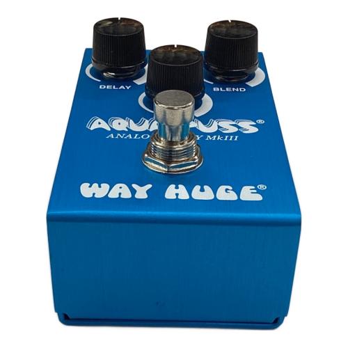 WAY HUGE (ウェイ ヒュージ) ディレイペダル AQUA-PUSS ANALOG DELAY