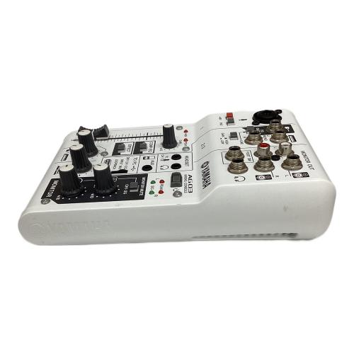 YAMAHA (ヤマハ) ウェブキャスティングミキサー AG03