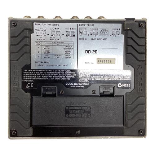 BOSS (ボス) ディレイ GIGA DELAY DD-20 台湾製