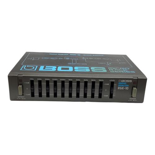 BOSS (ボス) グラフィックイコライザー GRAPHIC EQUALIZER RGE-10 日本製 動作確認済み