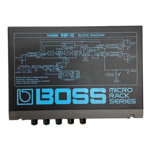 BOSS (ボス) フランジャー RBF-10 FLANGER ハーフラックマウント 日本製