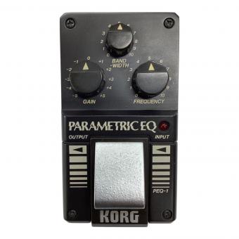 KORG (コルグ) パラメトリックイコライザー PARAMETRIC EQ 1980年代 PEQ-1 箱付 日本製