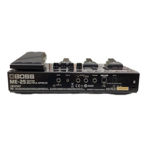 BOSS (ボス) マルチエフェクター 本体のみ N2D5023 GUITAR MULTI EFFECTS ME-25 台湾製 動作確認済み
