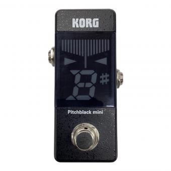 KORG (コルグ) チューナー Pitchblack mini