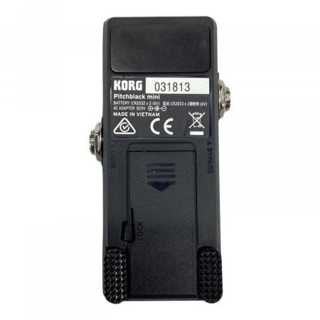 KORG (コルグ) チューナー Pitchblack mini｜トレファクONLINE