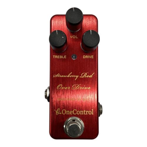 One Control (ワンコントロール) オーバードライブ 箱付 Strawberry Red Overdrive 動作確認済み