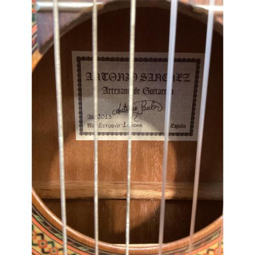 Antonio Sanchez (アントニオ・サンチェス) クラシックギター Estudio-1 Cedar