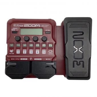 ZOOM (ズーム) ベース用マルチエフェクター B1X FOUR 箱・アダプター付