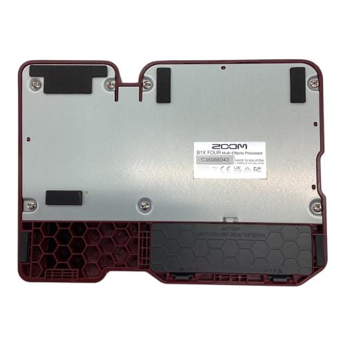 ZOOM (ズーム) ベース用マルチエフェクター B1X FOUR 箱・アダプター付