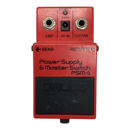 BOSS (ボス) ラインセレクター Power Supply & Master Switch PSM-5 日本製 動作確認済み