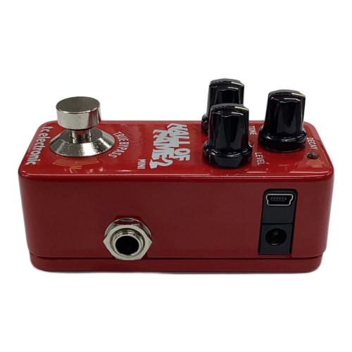 t.c.electronic (ＴＣエレクトロニック) リバーブ HALL OF FAME 2 MINI 動作確認済み