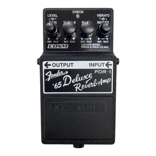 BOSS (ボス) アンプモデリングペダル Fender 65 Deluxe Reverb-Amp FDR-1 箱付