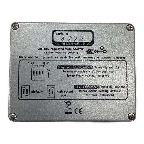 Xotic (エキゾティック) フィルター 手書きシリアル期 Robotalk 2 動作確認済み