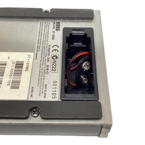 KORG (コルグ) ギターチューナー DT-10RW 動作確認済み 日本製 001105