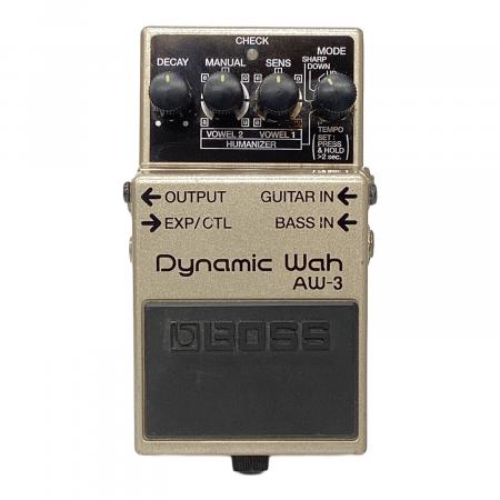 BOSS (ボス) ダイナミックワウ Dynamic Wah AW-3 台湾製 動作確認済み