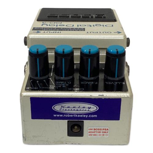 BOSS (ボス) デジタルディレイ 箱・専用ケーブル付属 ZT05234 Keeley Digital Delay Mod DD-3 MOD MAGIC LOOP 日本製 動作確認済み