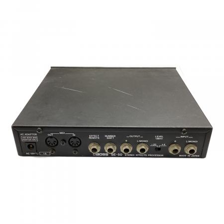 BOSS (ボス) STEREO EFFECTS PROCESSOR SE-50 ハーフラック