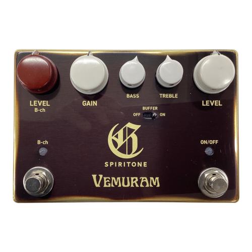 VEMURAM (ベムラム) オーバードライブ SPIRITONE 日本製 動作確認済み　ST00099