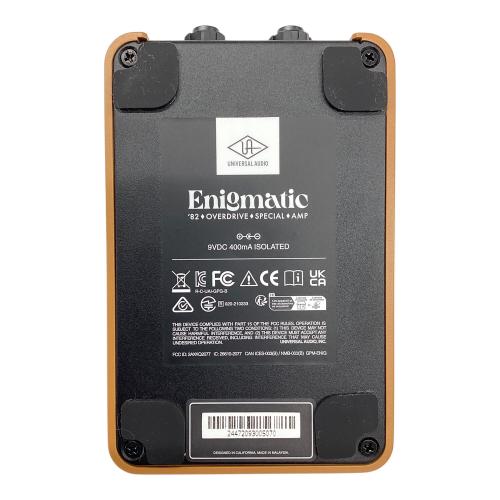 UNIVERSAL AUDIO(ユニバーサルオーディオ) オーバードライブ Enigmatic '82 Overdrive Special Amp 動作確認済み UAFX