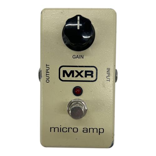 MXR (エムエックスアール) プリアンプ micro amp 動作確認済み