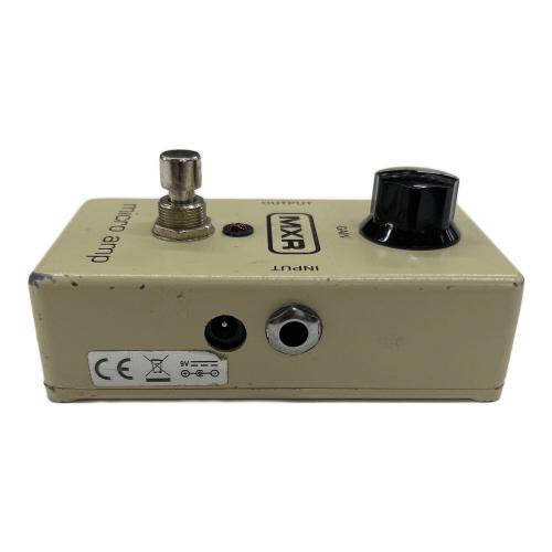 MXR (エムエックスアール) プリアンプ micro amp 動作確認済み