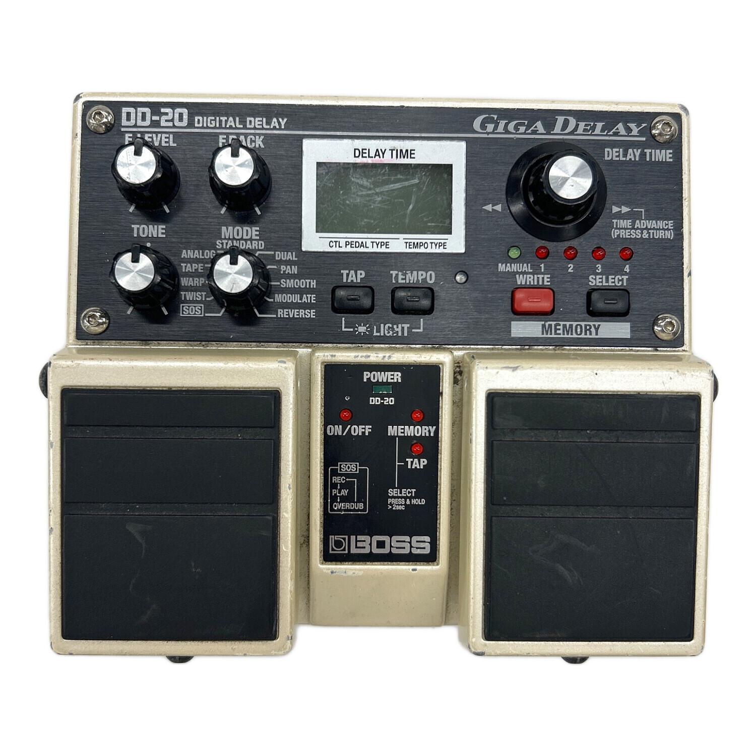 BOSS DD-20 GIGADELAY アダプター付き BOSS - DD-20 | Giga Delay