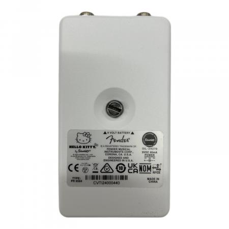 FENDER (フェンダー)×HELLO KITTY(ハローキティー) WHITE FUZZ PEDAL