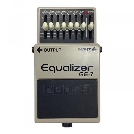 台湾製 BOSS GE-7 Equalizer イコライザー BOSS (ボス) イコライザー Equalizer GE-7 台湾製 本体のみ