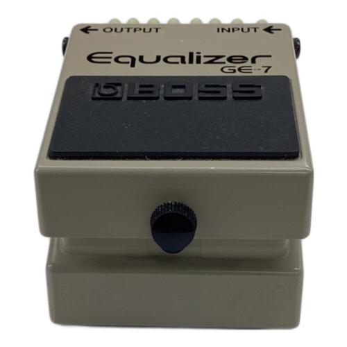 BOSS (ボス) イコライザー Equalizer GE-7 台湾製 本体のみ E6B1371 動作確認済み