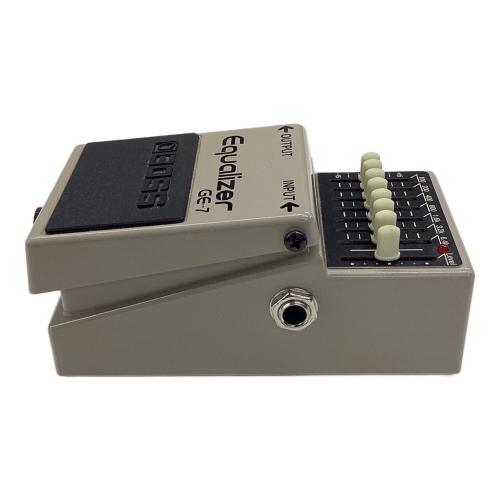 BOSS (ボス) イコライザー Equalizer GE-7 台湾製 本体のみ E6B1371 動作確認済み