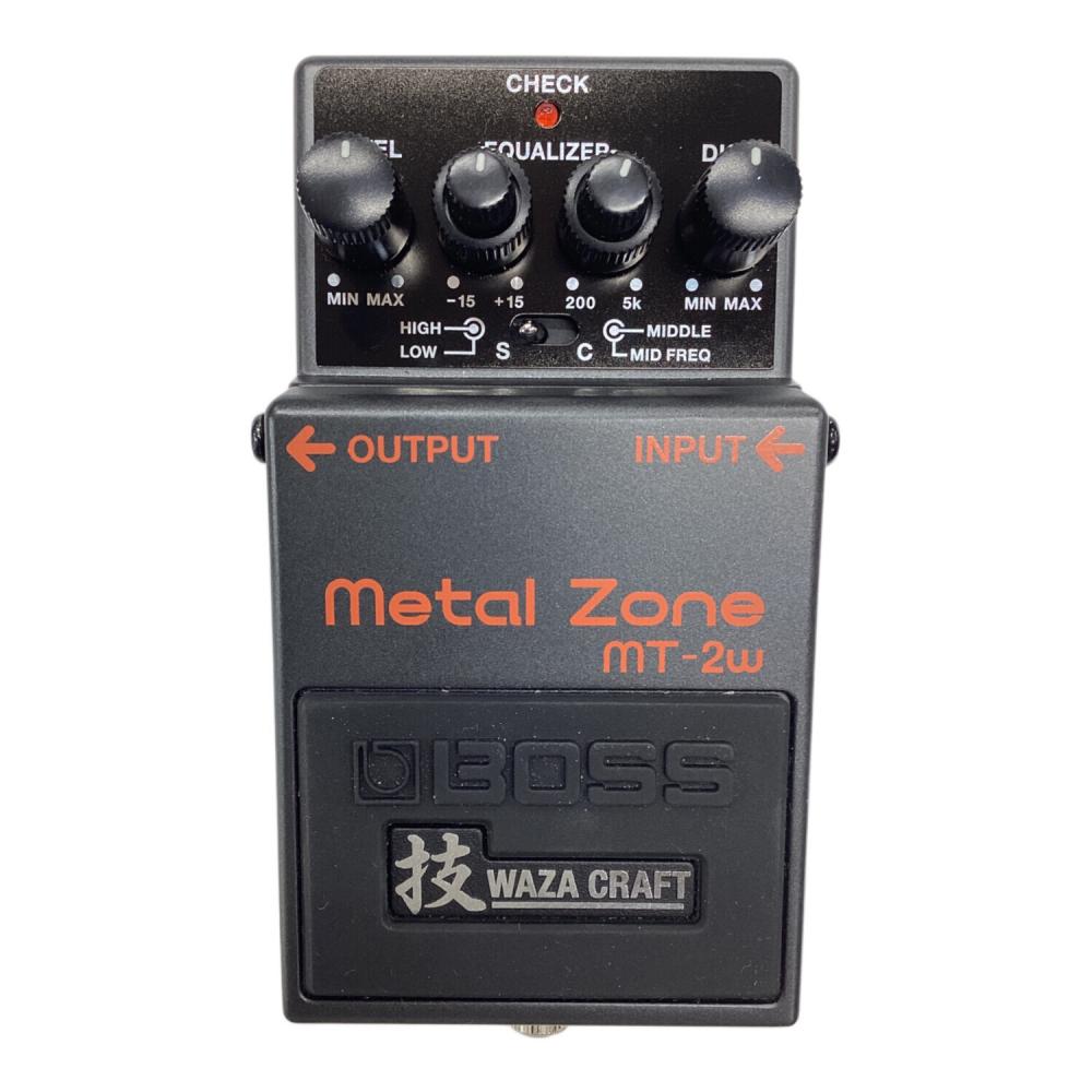 BOSS (ボス) ディストーション Metal Zone MT-2w 日本製 箱・取