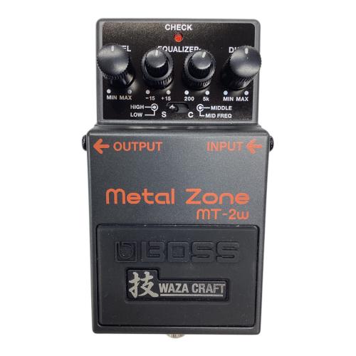 BOSS (ボス) ディストーション Metal Zone MT-2w 日本製 箱・取説付 A3L1605 動作確認済み