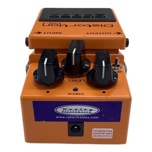 BOSS (ボス) KEELEY Distortion DS-1 Mod'Ultra' ディストーション 箱・取説付 1166 HZ41147  台湾製 動作確認済み