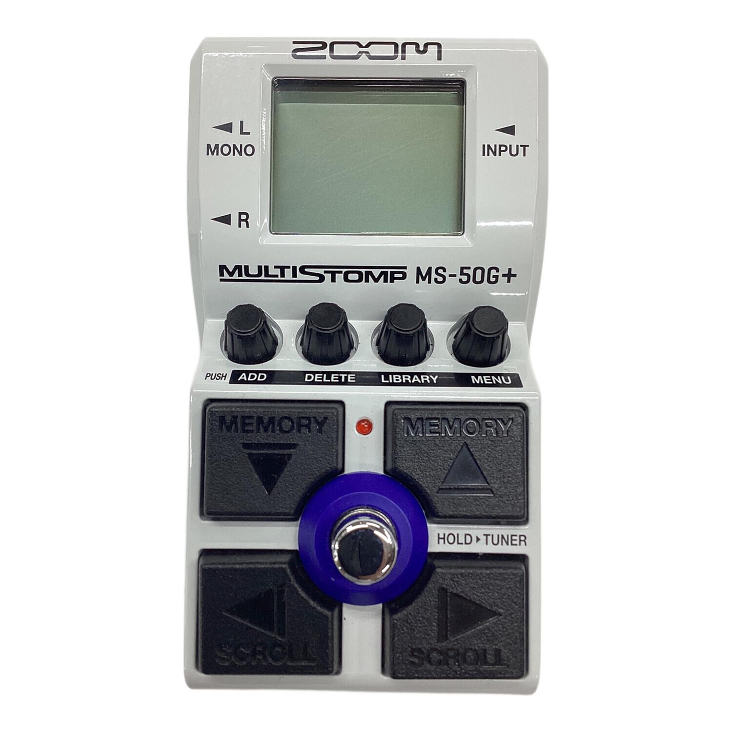 ZOOM (ズーム) マルチエフェクター MULTI STOMP MS-50G+