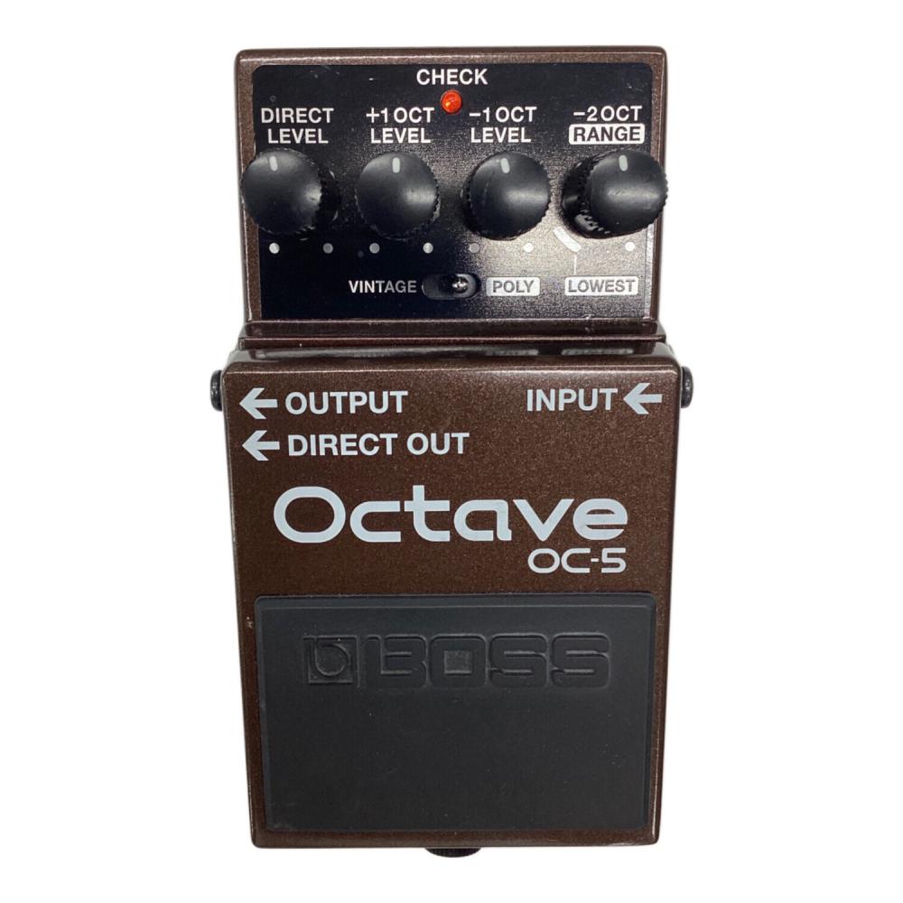 BOSS (ボス) オクターバー Octave OC-5 マレーシア E4Q5879 動作