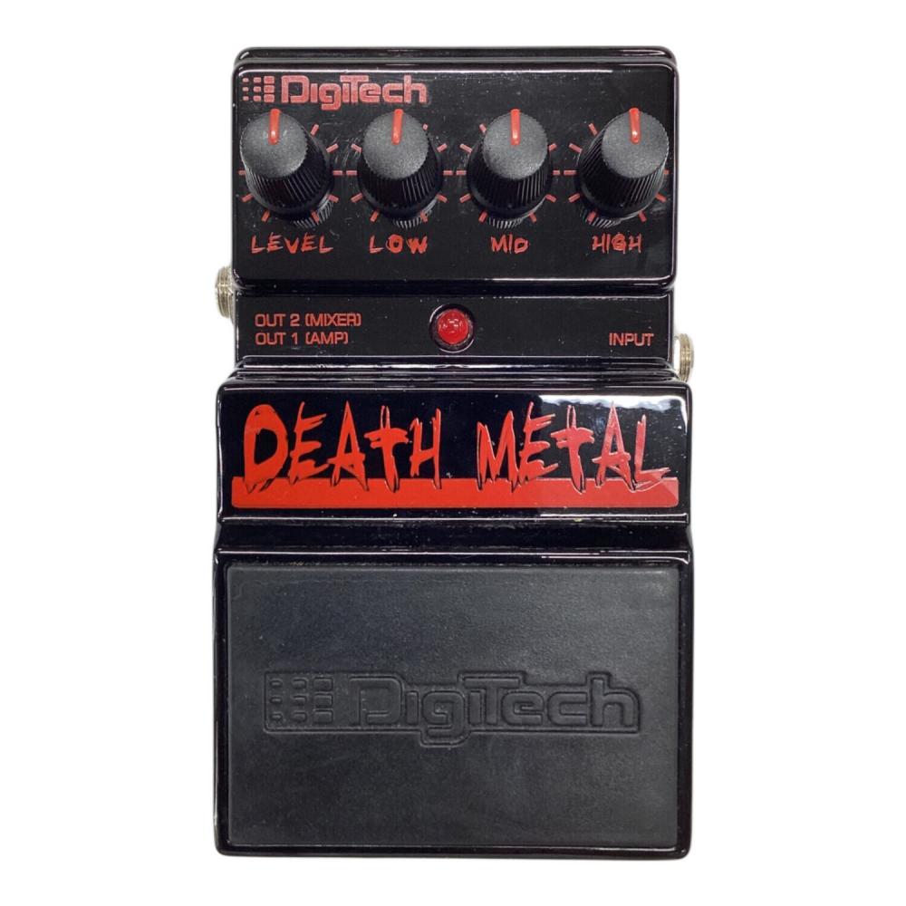 DigiTech DEATH L ディストーション エフェクター DigiTech (デジテック) ディストーション Death Metal 動作確認