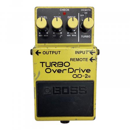 【美品】日本製 BOSS OD-2 TURBO Over Drive BOSS (ボス) オーバードライブ CK34743 TURBO OverDrive OD-2R 台湾製