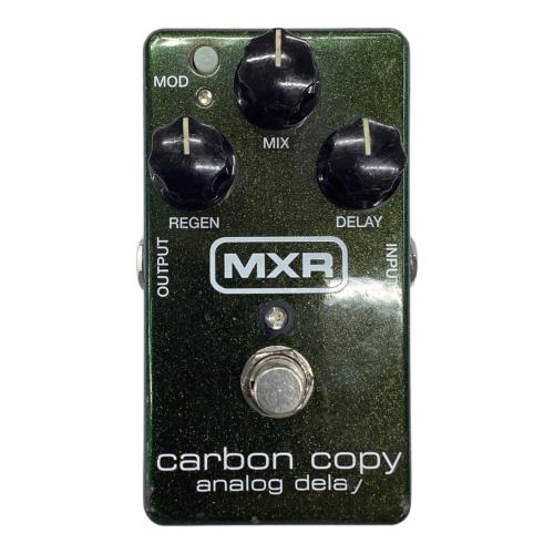 MXR (エムエックスアール) アナログディレイ CarbonCopy 動作確認済み