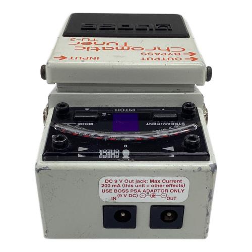 BOSS (ボス) クロマチックチューナー Chromatic Tuner TU-2 台湾製 GV85802 動作確認済み