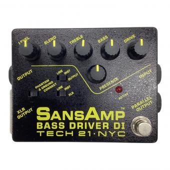TECH21 (テック21) ベースドライバー/DI SANSAMP BASS DRIVER DI USA製 765296 V1 後期型 動作確認済み