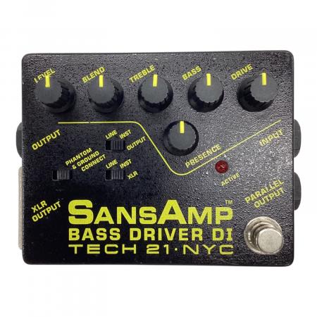 極美品★TECH21 SansAmp BASS D DI ベース TECH21 (テック21) ベースドライバー/DI SANSAMP BASS DRIVER DI USA製