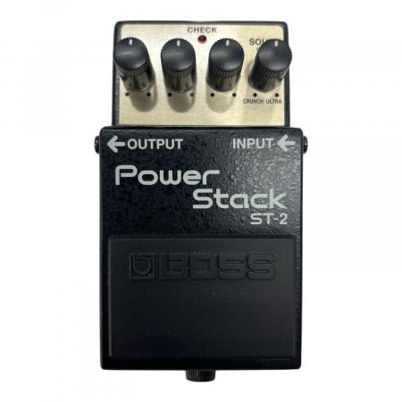 [美品]BOSS　PowerStack　保証書付き BOSS (ボス) オーバードライブ/ディストーション Power Stack ST-2