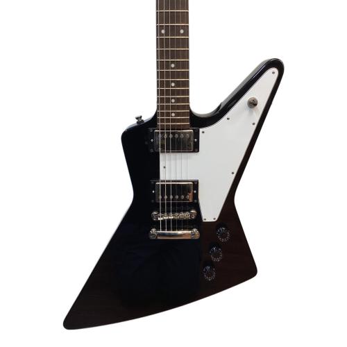 EPIPHONE (エピフォン) エレキギター EXPLORER Black Mahogany