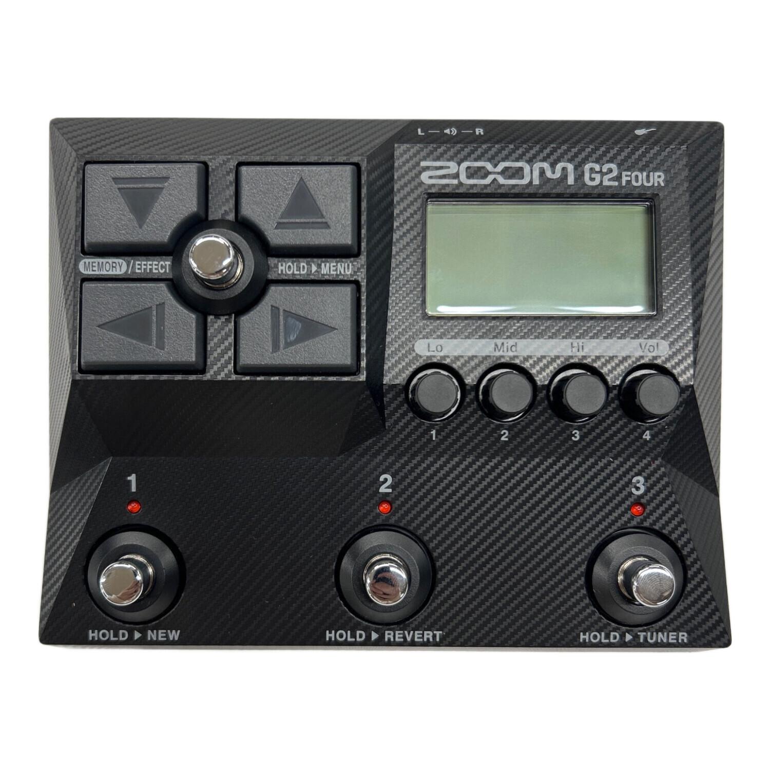 ZOOM (ズーム) マルチエフェクター G2 FOUR 箱・取説・電源アダプター