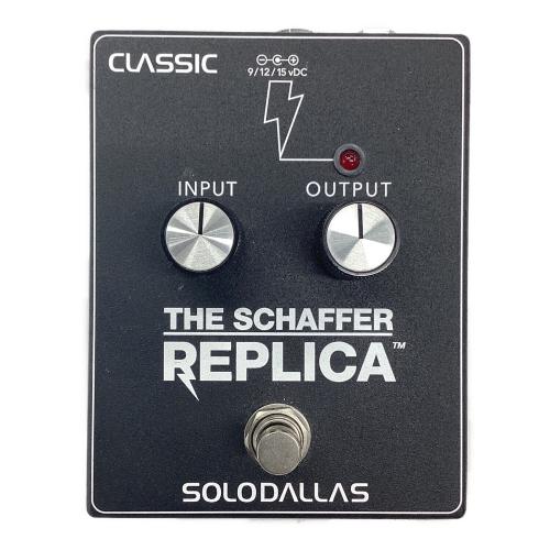 SOLODALLAS(ソロダラス) ブースター THE SCHAFFER REPLICA CLASSIC 動作確認済み ※電源センターマイナス（変換アダプター付）