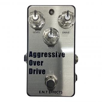 E.N.T EFFECTS(イーエヌティーエフェクツ) オーバードライブ 箱有 説明書有 Aggressive Over Drive 2nd Era 日本製